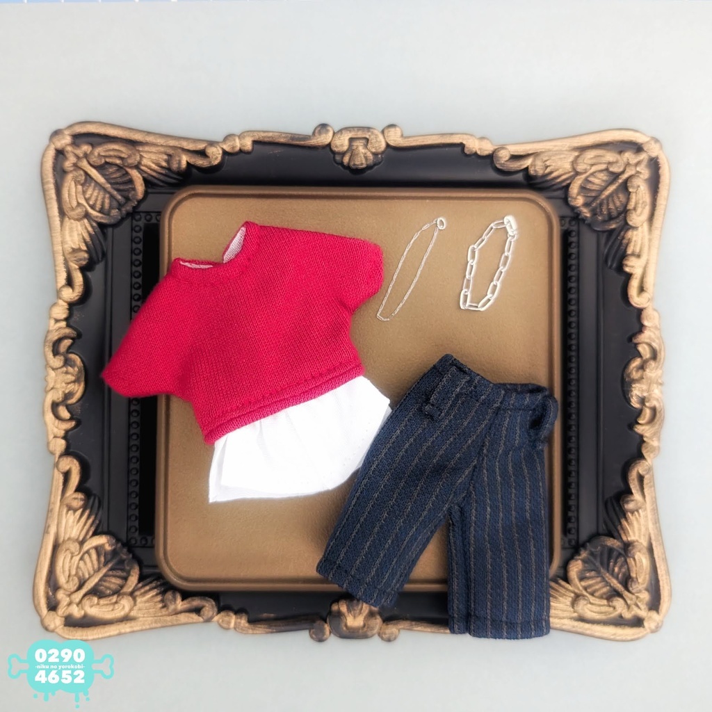 男子のコーデセット