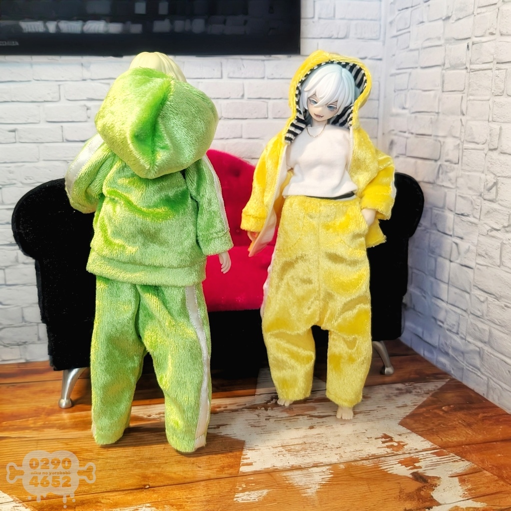 【シチリアの追憶】ベロアジャージセットアップ