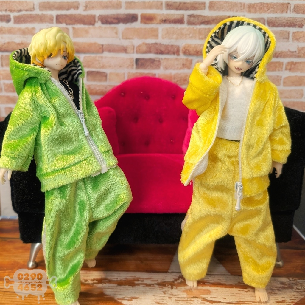 【シチリアの追憶】ベロアジャージセットアップ