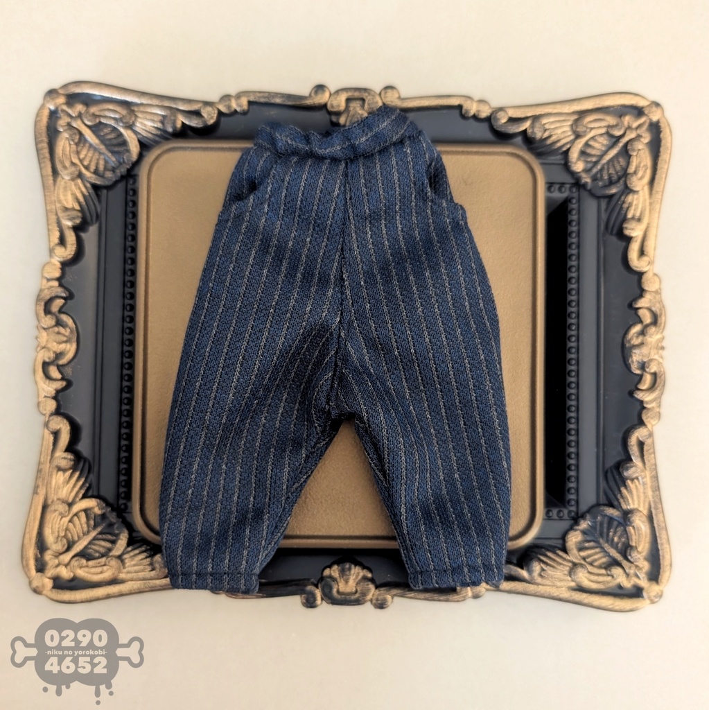 【シチリアの追憶】サルエルテーパードパンツ