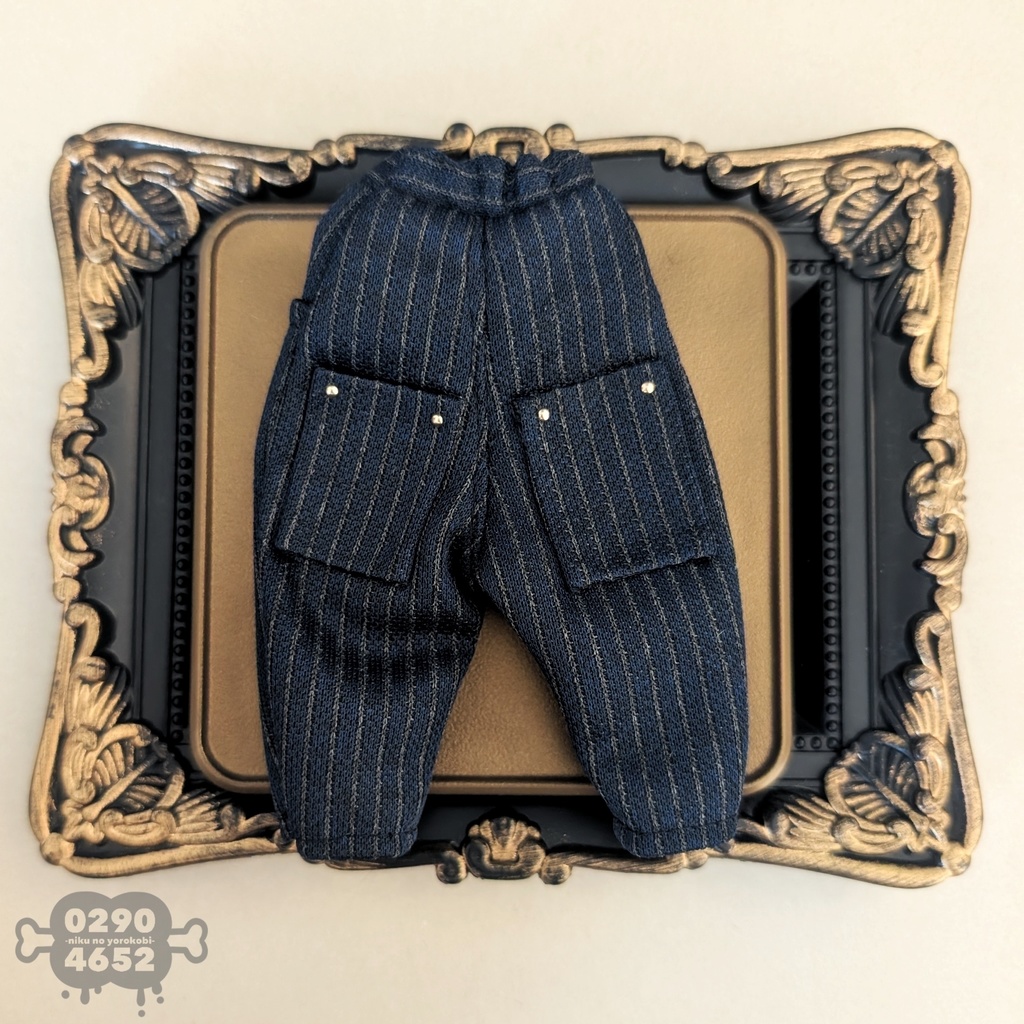 【シチリアの追憶】サルエルテーパードパンツ