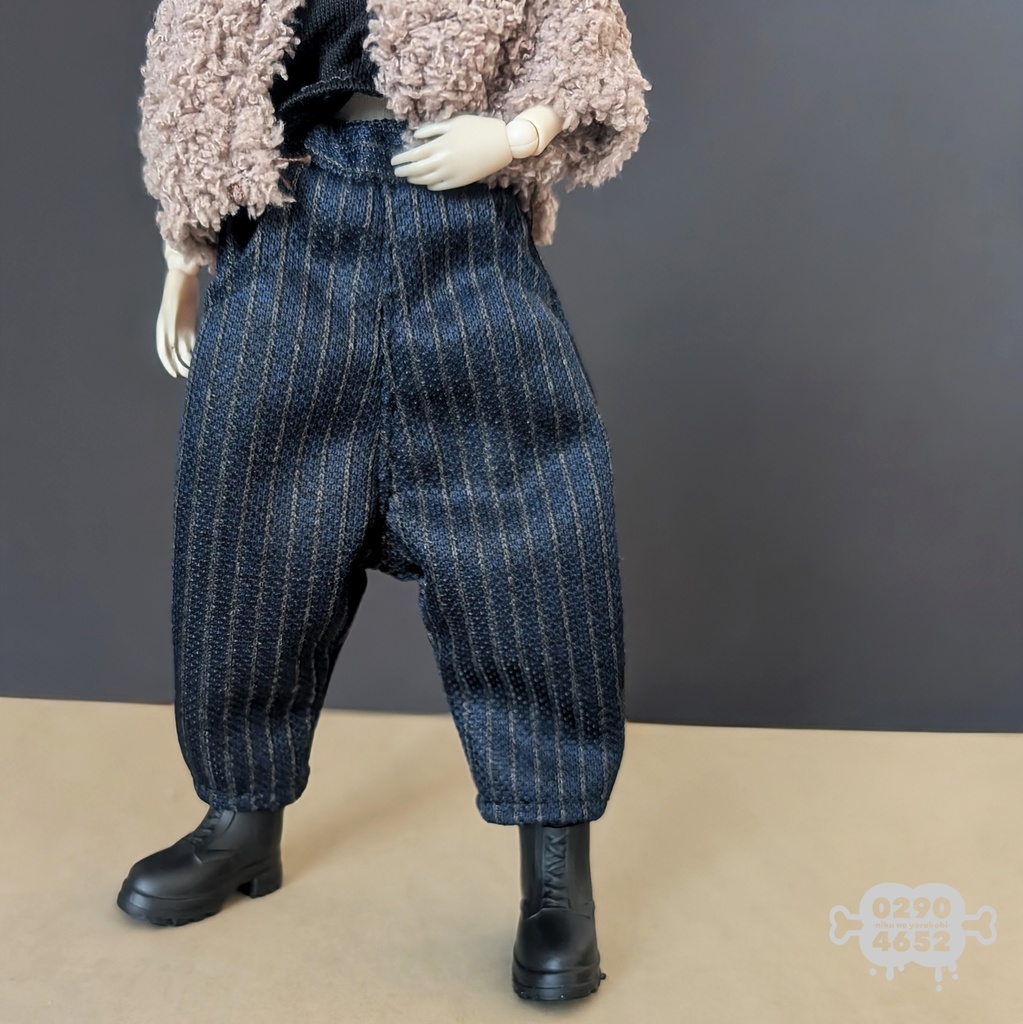 【シチリアの追憶】サルエルテーパードパンツ