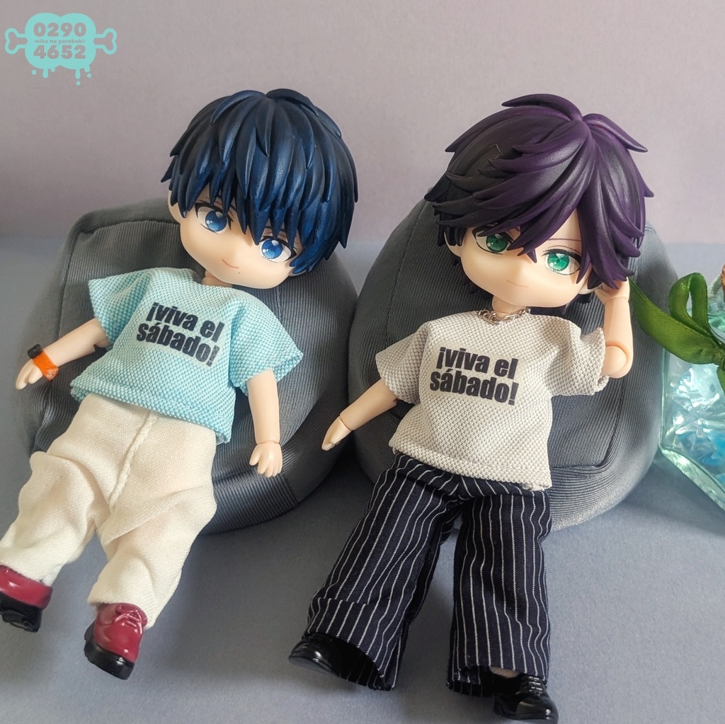 ロゴTシャツ鹿の子 ¡viva el sábado!