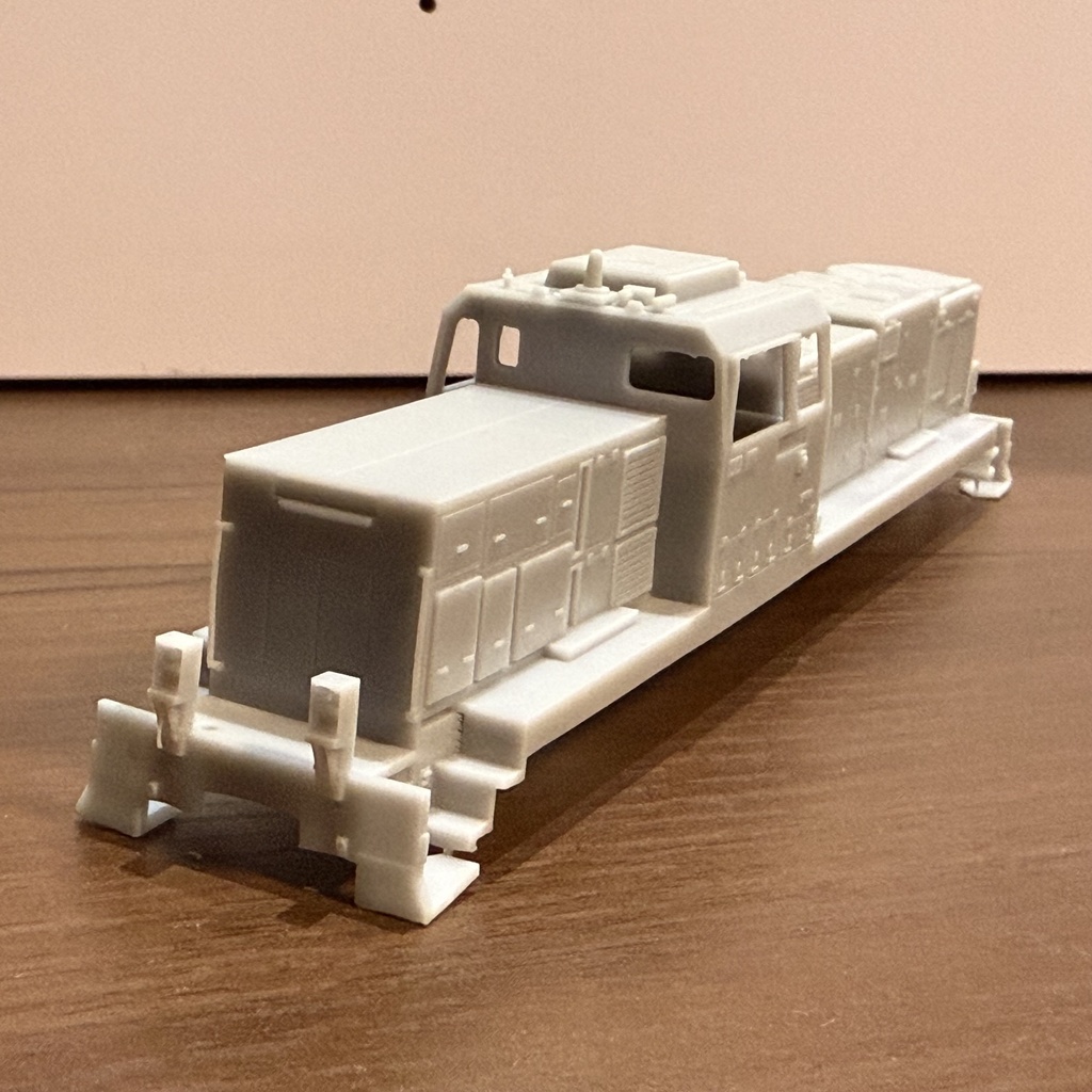 1/80 HO DD200 タイプ 手すり別 3Dプリント