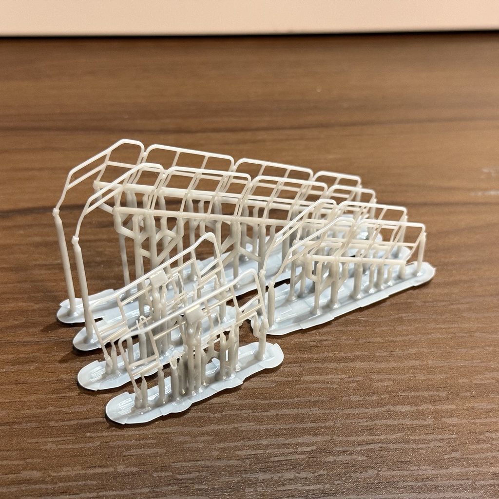1/80 HO DD200 タイプ 手すり別 3Dプリント