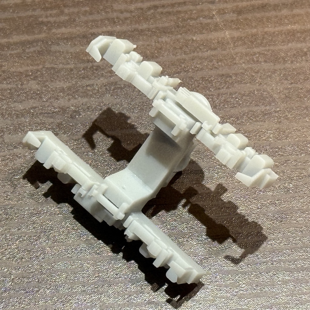 1/80 HO DD200 タイプ 手すり一体 3Dプリント