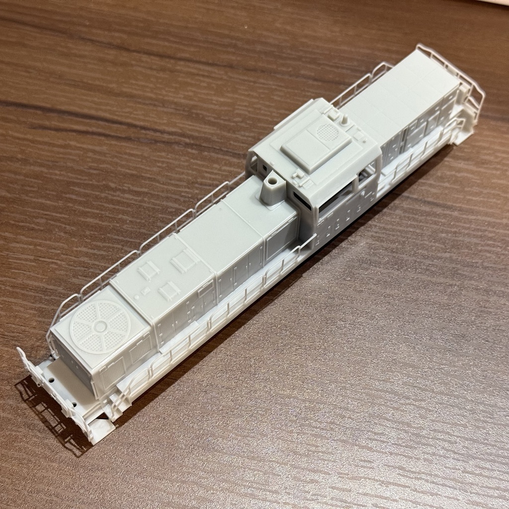 1/80 HO DD200 タイプ 手すり一体 3Dプリント