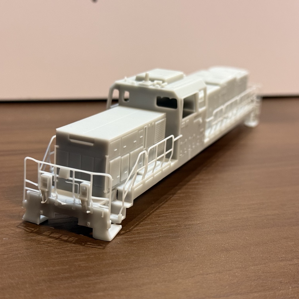 1/80 HO DD200 タイプ 手すり一体 3Dプリント