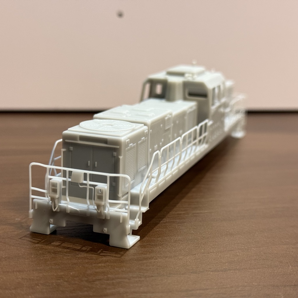 1/80 HO DD200 タイプ 手すり一体 3Dプリント