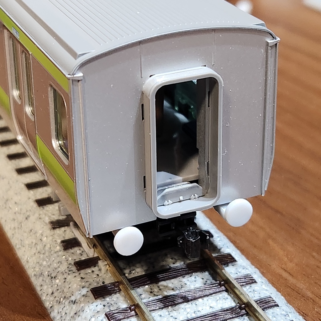 1/80 HO カプラーアダプタ(反射板あり)(TMカプラー→IMONカプラー)