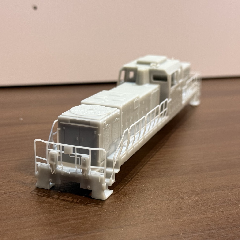 1/80 HO DD200 臨海鉄道タイプ 手すり一体 3Dプリント