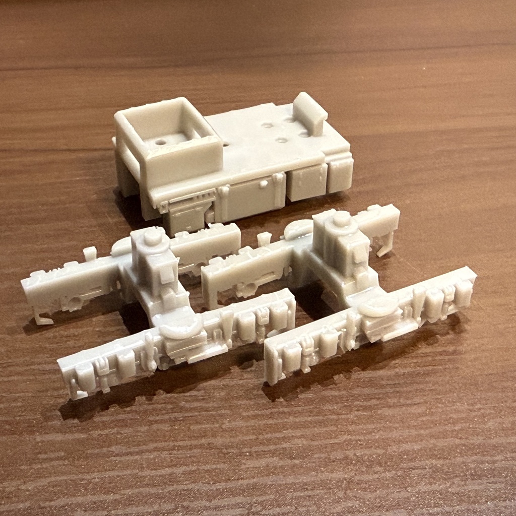 1/80 HO DD200 臨海鉄道タイプ 手すり一体 3Dプリント