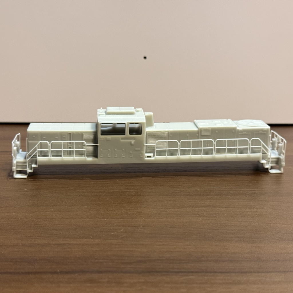 1/80 HO DD200 臨海鉄道タイプ 手すり一体 3Dプリント
