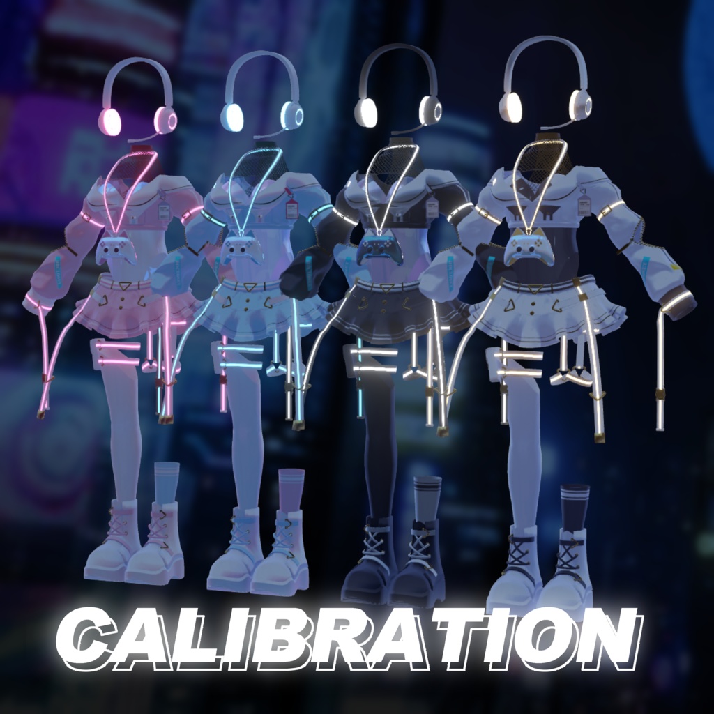 【9アバター対応】Neko Gamer