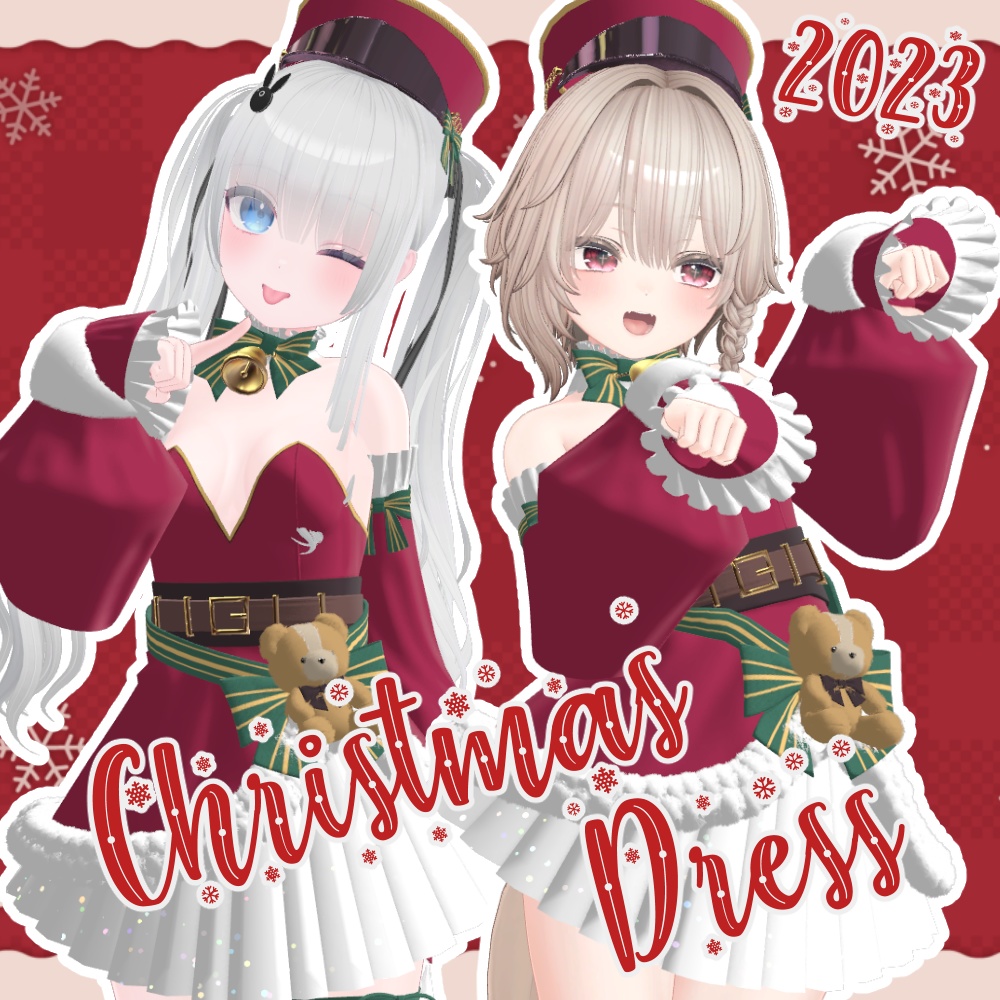 [10アバター対応]Christmas Dress 2023 