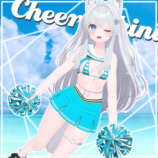 【10アバター対応】Cheer Bikini ギミック付き!