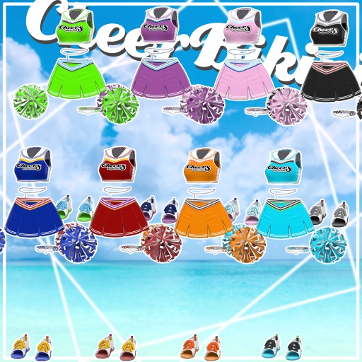 【10アバター対応】Cheer Bikini ギミック付き!