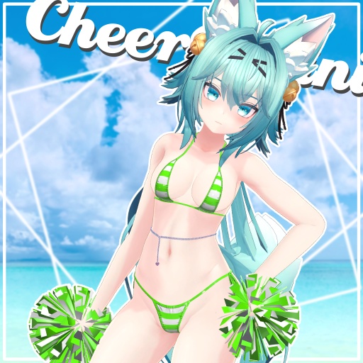 【10アバター対応】Cheer Bikini ギミック付き!