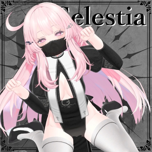 【9アバター対応】堕天シスター