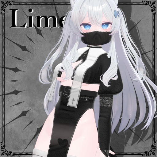 【9アバター対応】堕天シスター