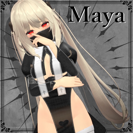 【9アバター対応】堕天シスター