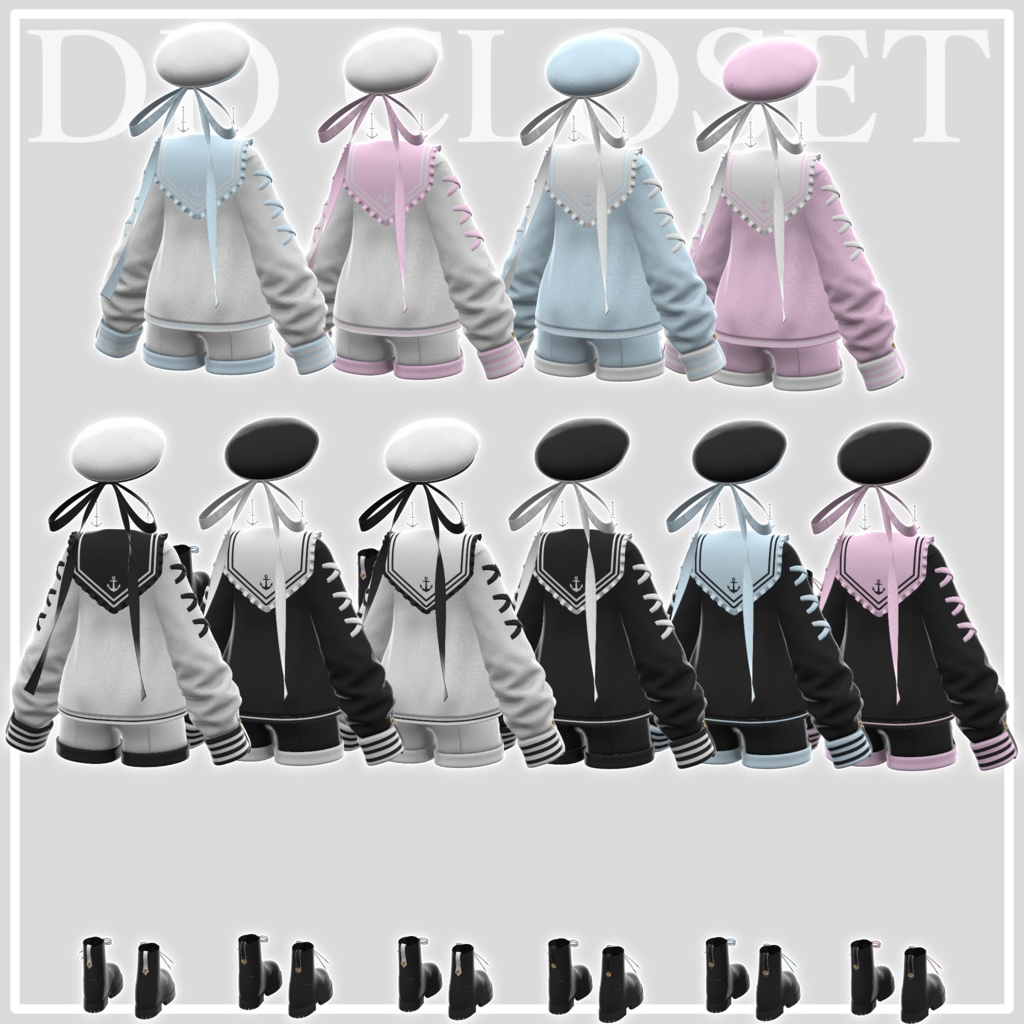 【12アバター対応】Aqua Marin