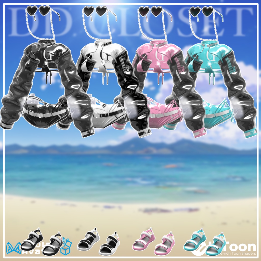 【10アバター対応】Beat the heat