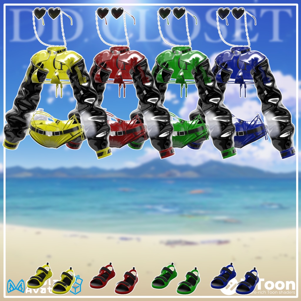 【10アバター対応】Beat the heat