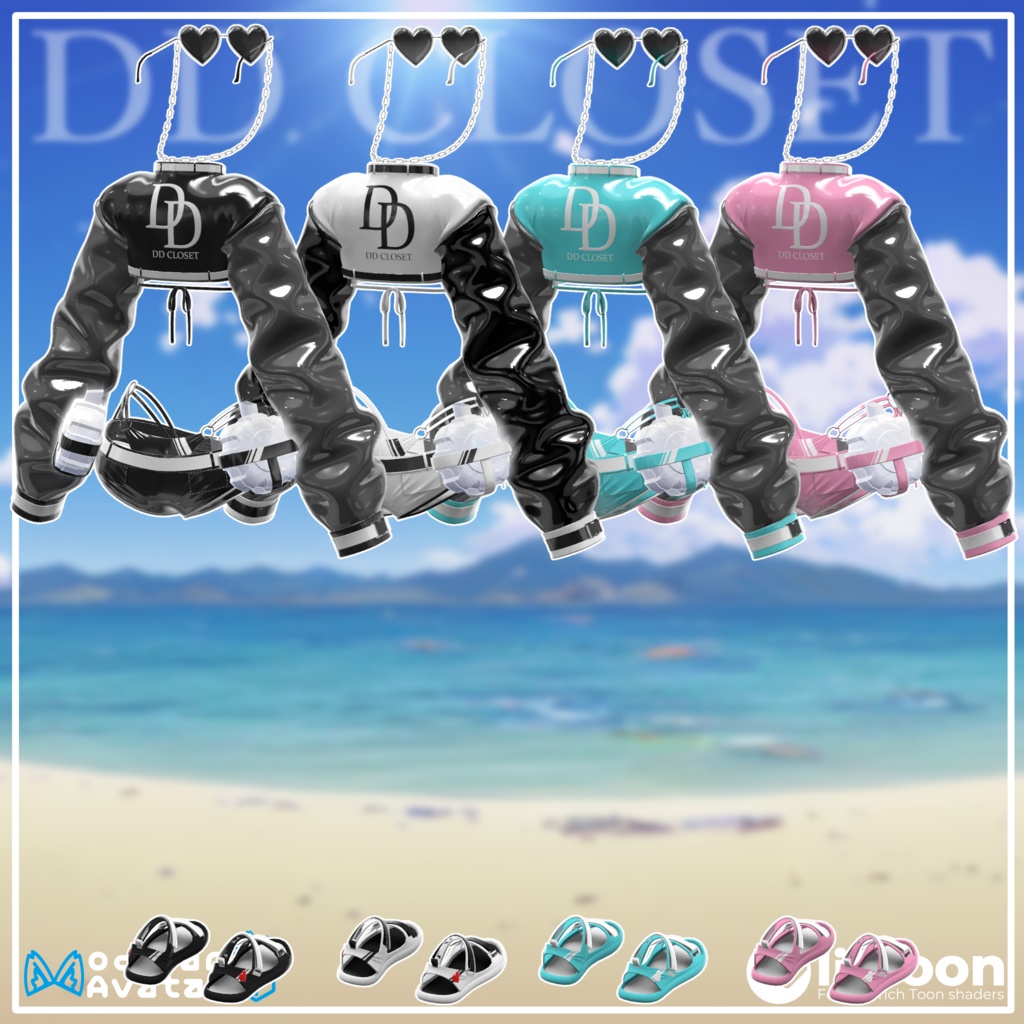 【10アバター対応】Beat the heat