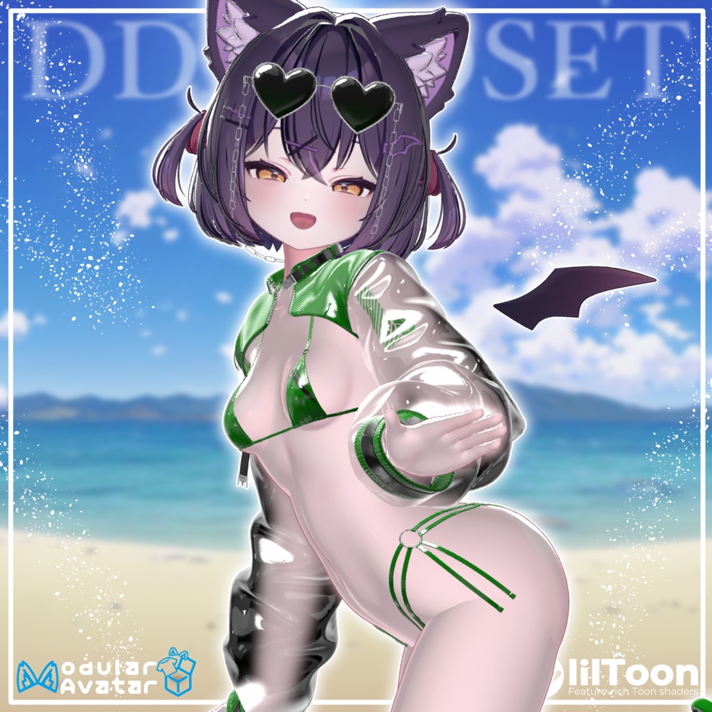 【10アバター対応】Beat the heat