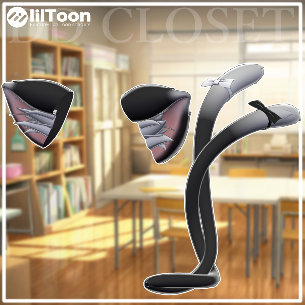 【10アバター対応】ねこにゃんこJK