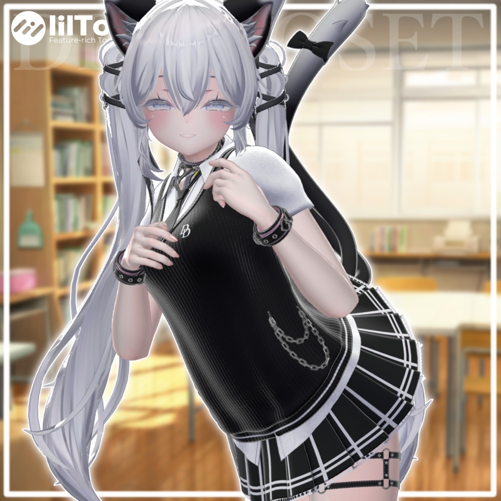 【10アバター対応】ねこにゃんこJK