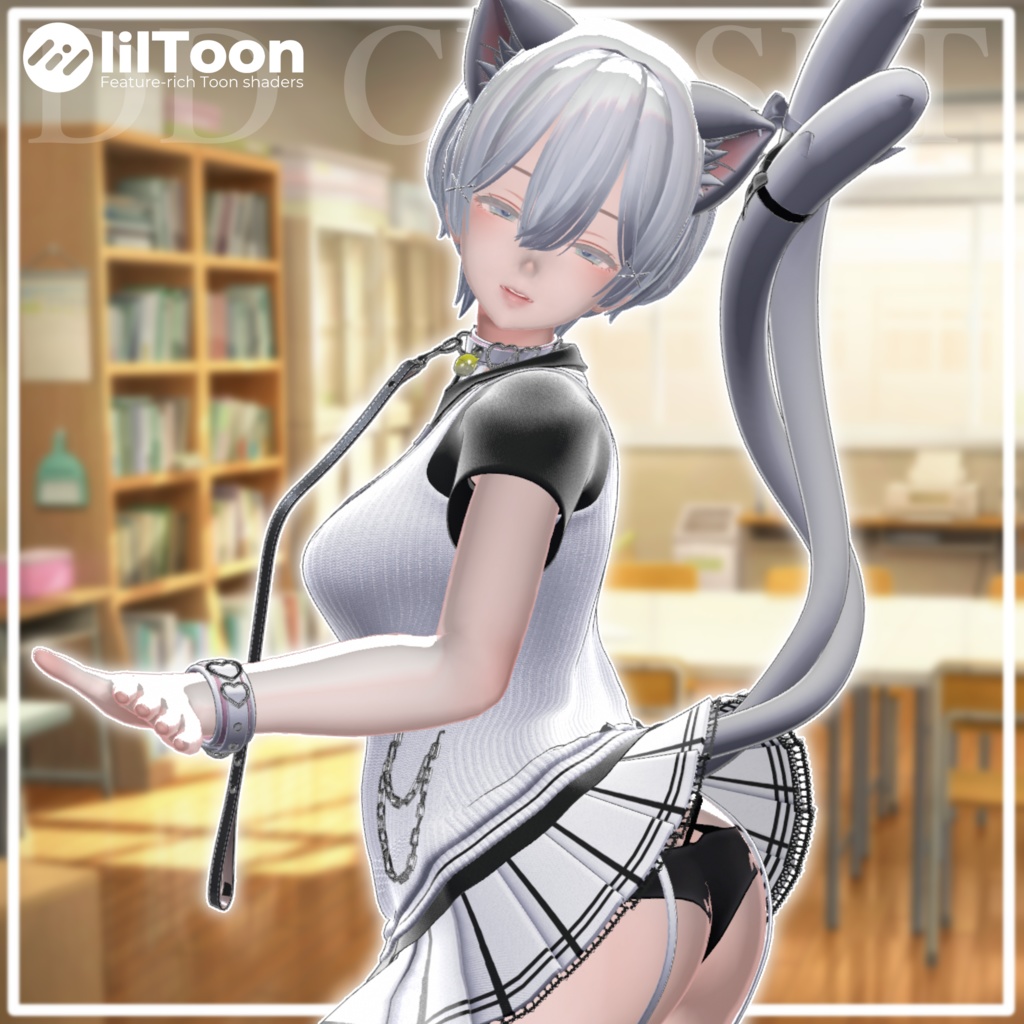 【10アバター対応】ねこにゃんこJK