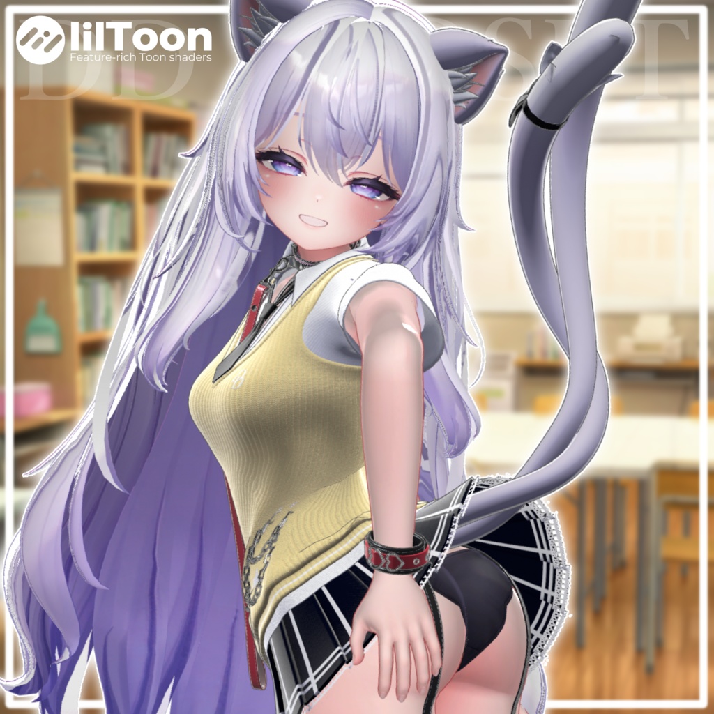 【10アバター対応】ねこにゃんこJK