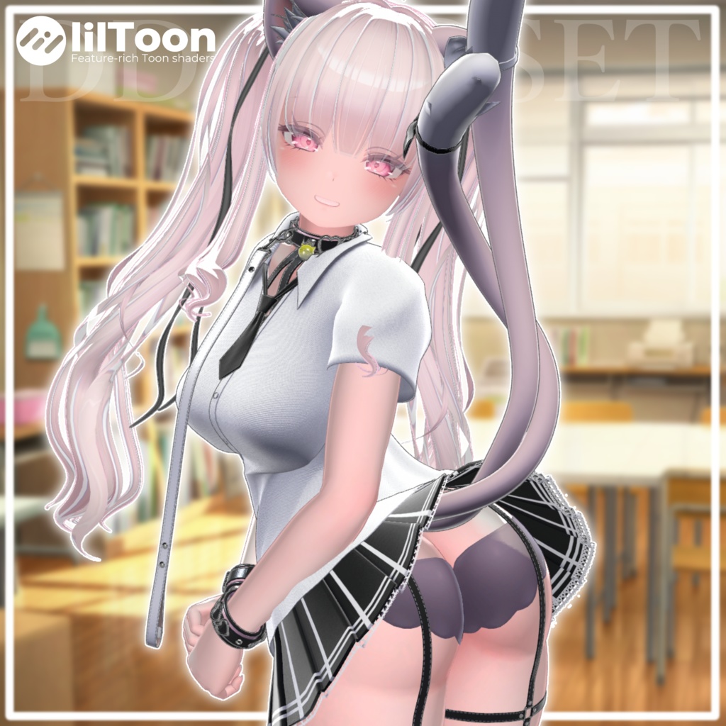 【10アバター対応】ねこにゃんこJK