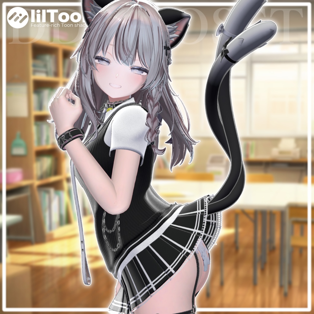 【10アバター対応】ねこにゃんこJK