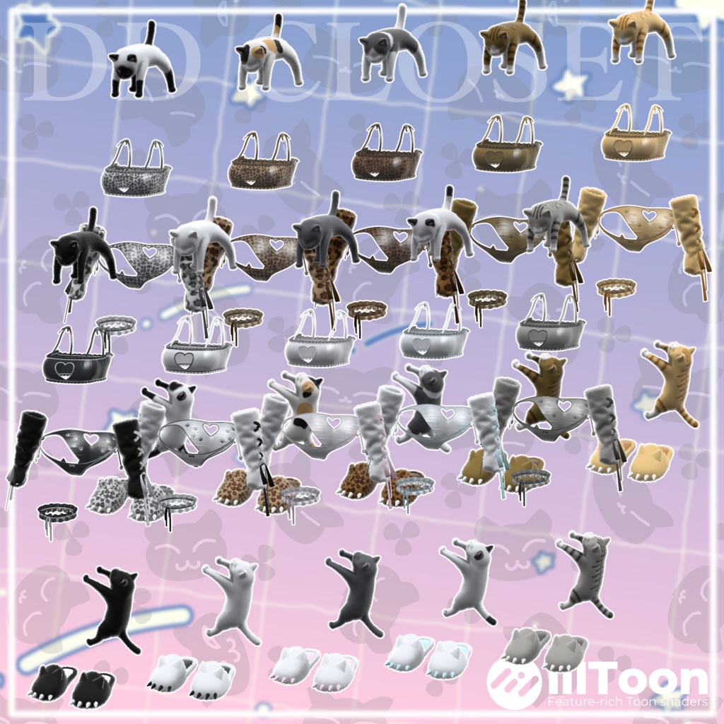 【12アバター対応】kemo night