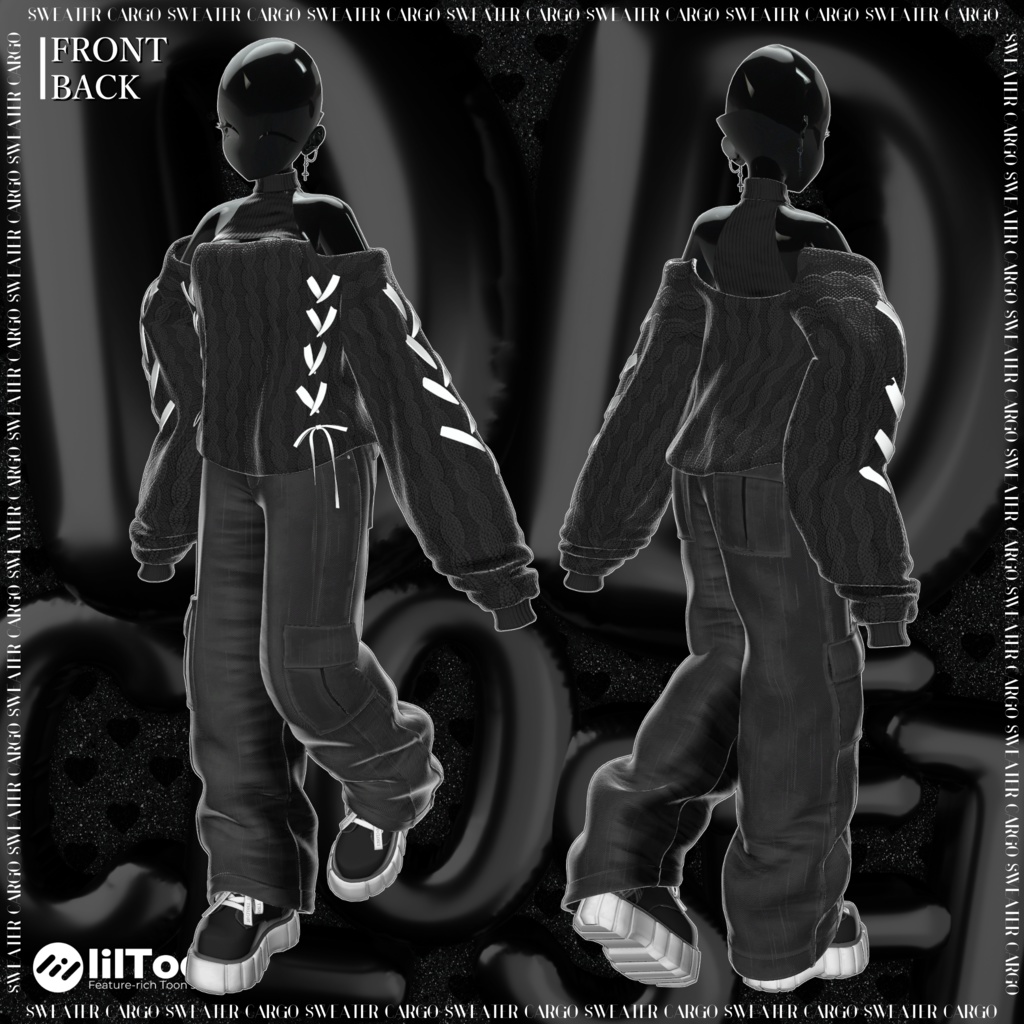 【10アバター対応】Sweater cargo ~13日までセール中~