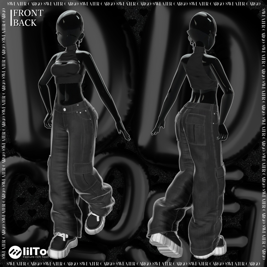 【10アバター対応】Sweater cargo ~13日までセール中~