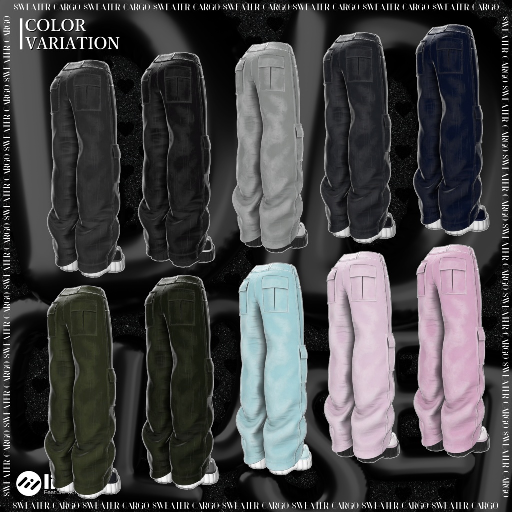 【10アバター対応】Sweater cargo ~13日までセール中~