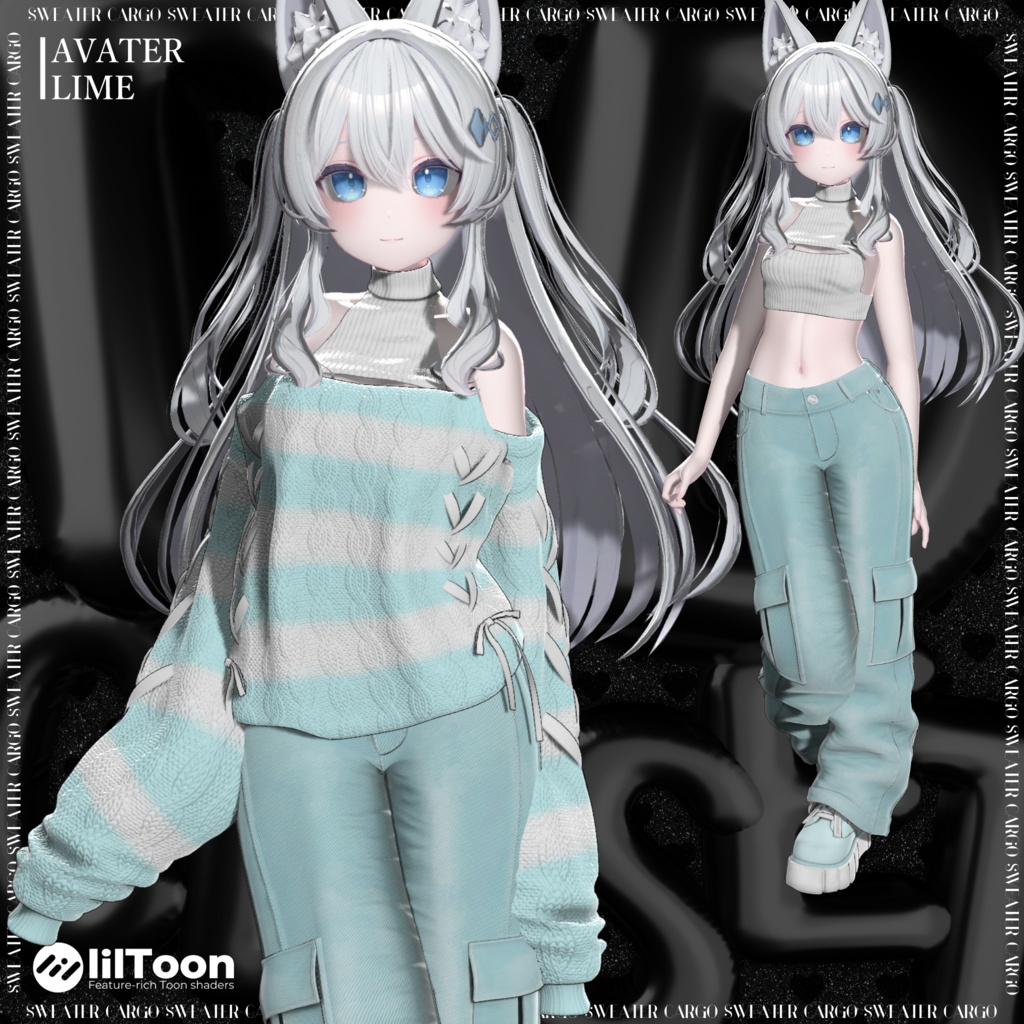 【10アバター対応】Sweater cargo ~13日までセール中~