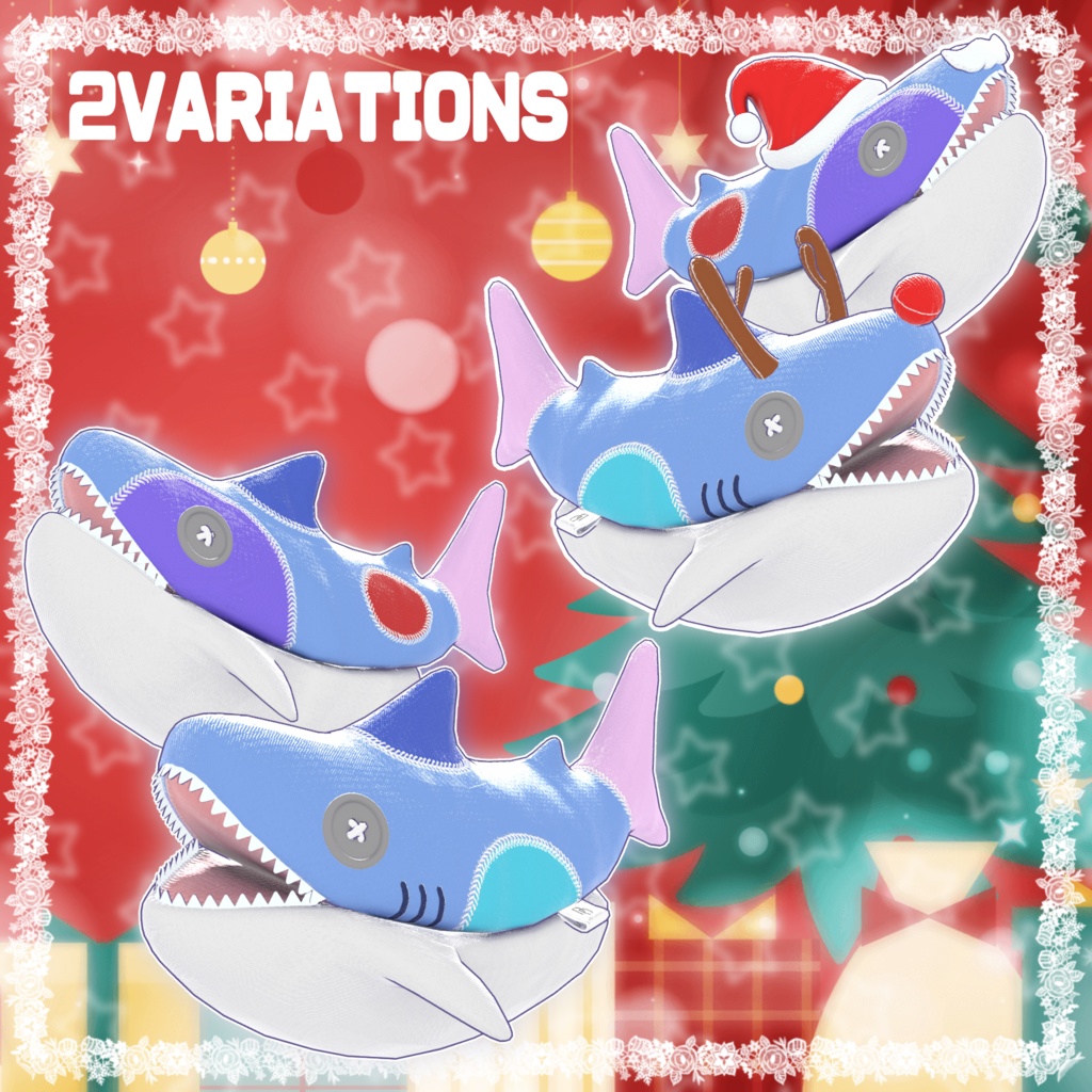 【FREE】さめさめパペット ~Christmas Present~