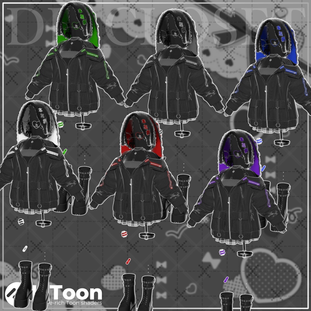 【10アバター対応】majiyami ~17日まで新春半額セール中~