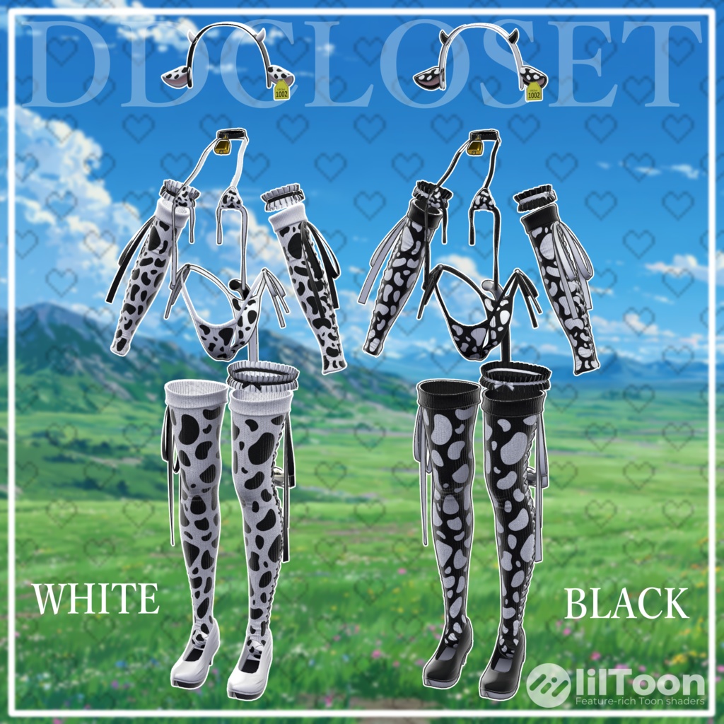 【11アバター対応】童貞を✕す牛ビキニ ~31日までセール中~