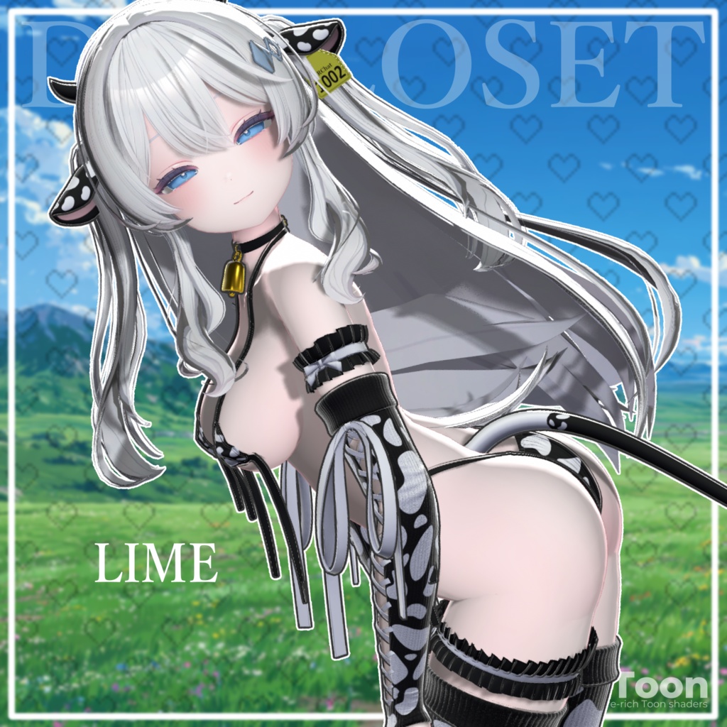 【11アバター対応】童貞を✕す牛ビキニ ~31日までセール中~