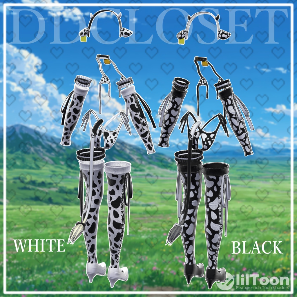 【11アバター対応】童貞を✕す牛ビキニ ~31日までセール中~