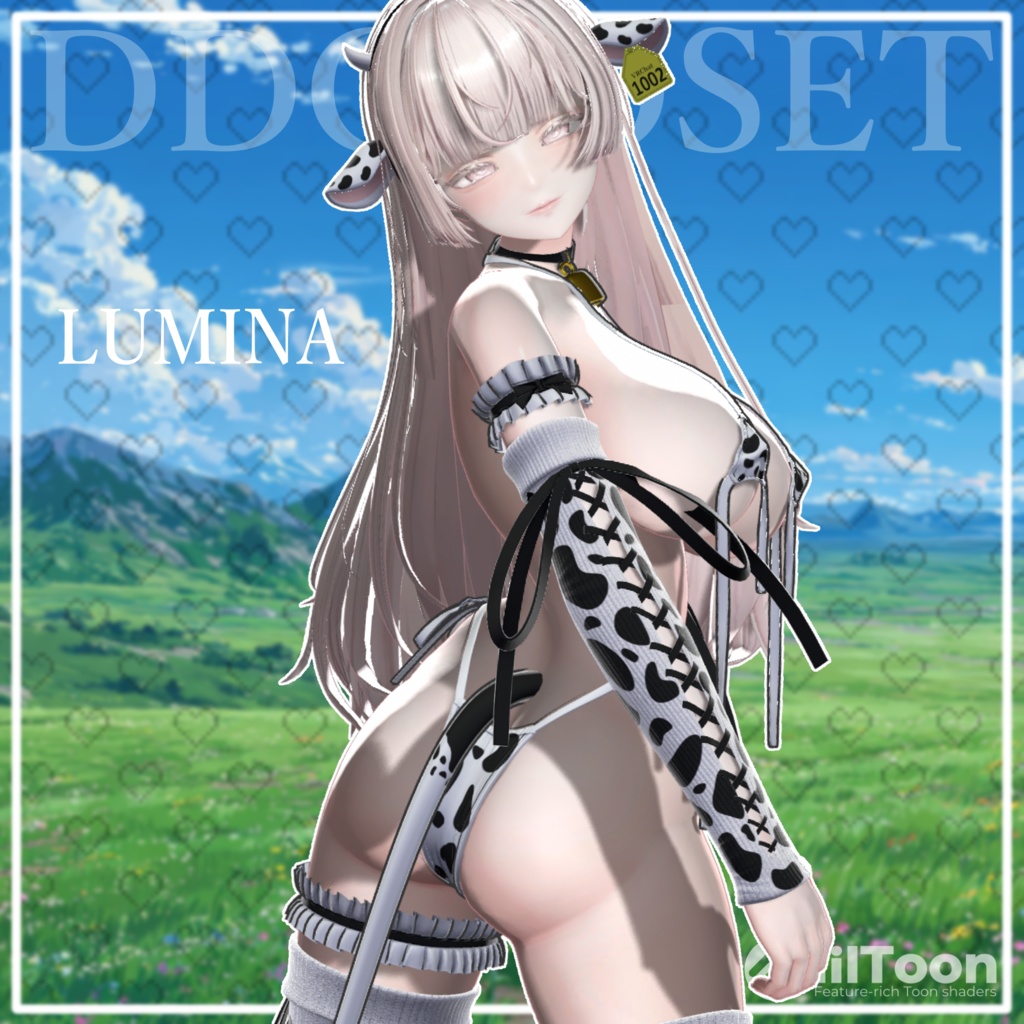 【11アバター対応】童貞を✕す牛ビキニ ~31日までセール中~