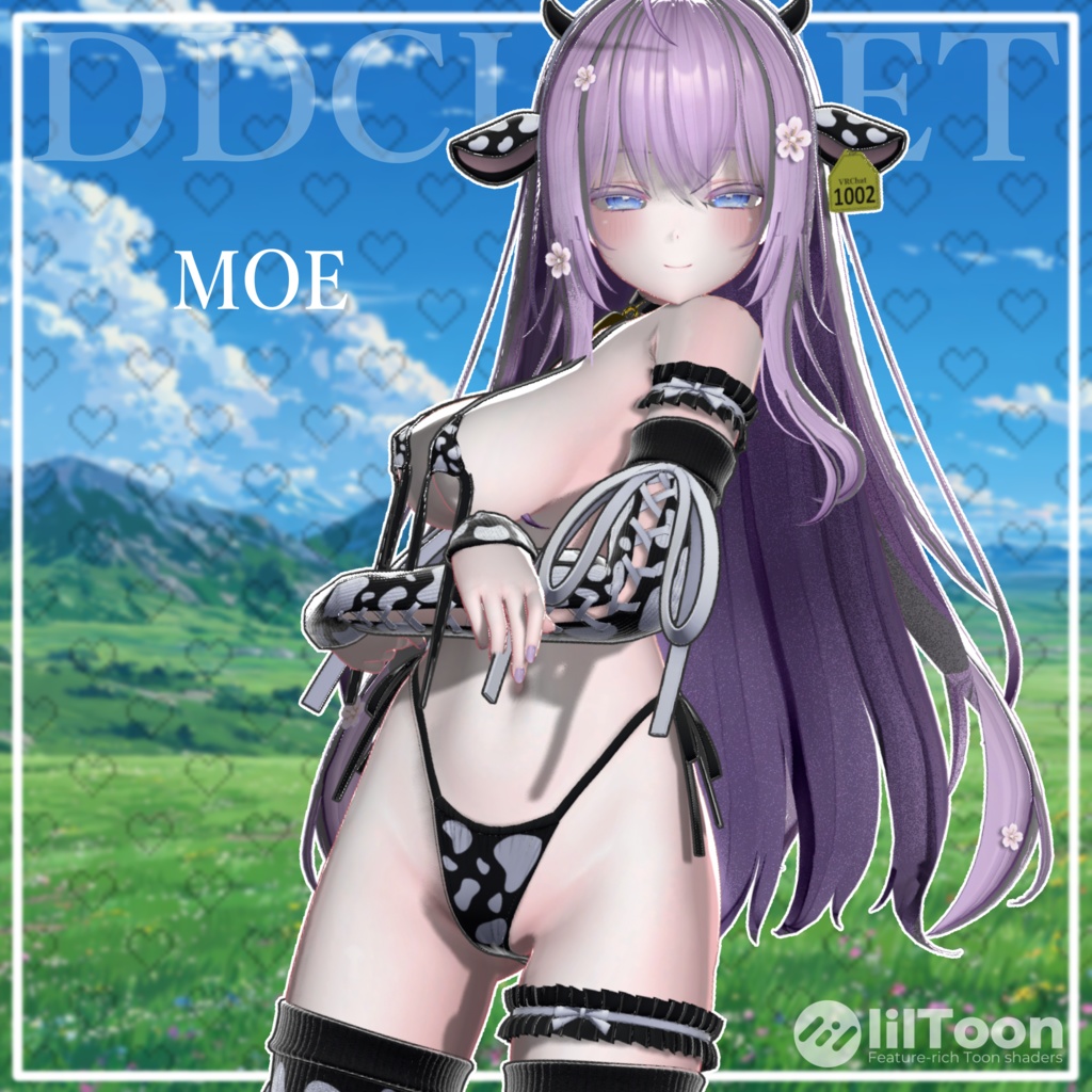 【11アバター対応】童貞を✕す牛ビキニ ~31日までセール中~