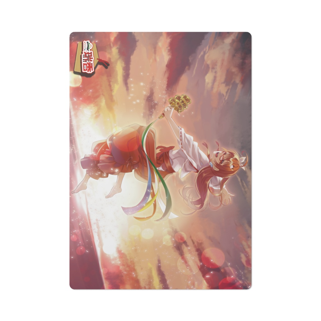 みずか 下敷き（巫女バージョン）