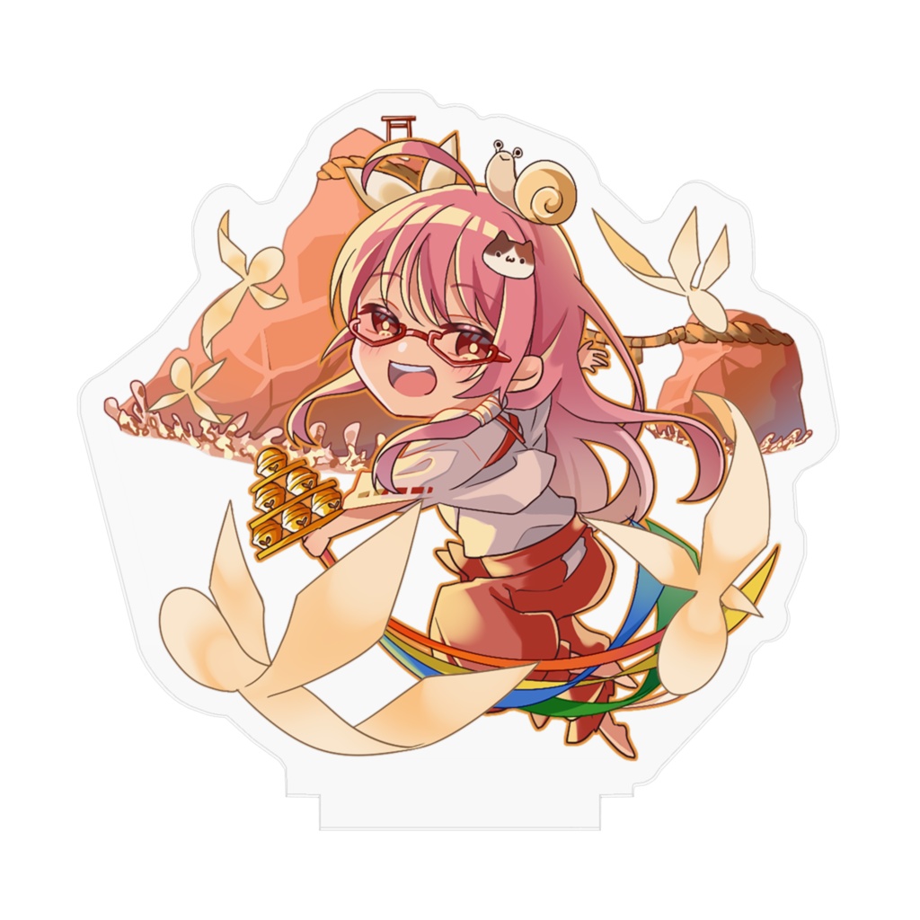 みずか アクリルスタンドフィギア(巫女バージョン)